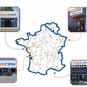 Le réseau Happy cash continue d'équiper ses magasins en comptage